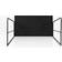 Tenzo Work Black Writing Desk 55x100cm