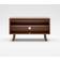 Department Ray Media Walnut TV Bench 100x55cm