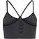 Hummel CI Seamless Scrunch Sports Bra - Black Melange