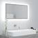 vidaXL LED Kylpyhuonepeili Harmaa 80 x 8.5 x 37 cm