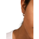 Pilgrim Taffy Swirl Earrings - Silver