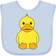 Inktastic Cute Duck Baby Bib