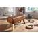 Wohnling Lathern Brown Sittbänk 89x46cm