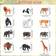 Wild Animals 12 Pack