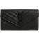 Saint Laurent Monogram Quilted Leather Wallet - Black