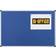 Bi-Office Aluminium Trim Felt Notice Board 120x90cm