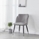 Life Interiors Milano Velvet of 2 Kitchen Chair 80cm