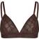 Hype The Detail Mesh Bralette - Brown