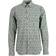 The Shirt Factory Poplin Shirt Vail Paisley - Green