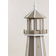 Bed Bath & Beyond Wooden Lighthouse Clay/White Lamp Post 66"