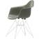 Vitra Eames Fiberglass Raw Umber White Esszimmerstuhl 83cm