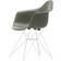 Vitra Eames Fiberglass Raw Umber White Köksstol 83cm