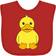 Inktastic Cute Duck Baby Bib