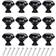 YourGift YourGift 12 Pack Knobs Diamond Shaped 12pcs 30x30mm