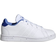 adidas Kid's Advantage Lifestyle Court Lace - Cloud White/Cloud White/Blue Fusion