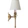 Karlskrona Lampfabrik Ribbing Brass Väggarmatur