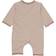 Fixoni Ringel Jumpsuit - Taupe/White