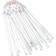 vidaXL Meteor White Christmas Lighting 20pcs