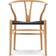 Carl Hansen & Søn CH24 Y Oak White Oil/Black Køkkenstol 76cm
