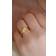 ENAMEL Copenhagen Rosalie Ring - Gold/Transparent