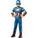 Rubies Boys Deluxe Captain America Costume