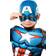 Rubies Boys Deluxe Captain America Costume