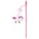 Pawise Fishing Rod Unicorn with Catnip 46cm