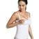 Carriwell Seamless Nursing Top with Shapewear White