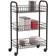 Metaltex Siena Black Carrello Tavolo 23x41cm