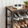 Vasagle LBS14BX Rustic Brown/Black Skoställ 100x72cm