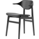 Norr11 Buffalo Black Oak Kitchen Chair 75cm