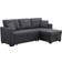 Alexent Sleeper Dark Gray Sofa 81.5" 3 Seater