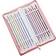 Knitpro enspetsad stickningssats, Zing, 40 cm, 2.50-6.00mm