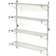 Nexel Wire Chrome Wall Shelf 48"