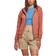 Urban Classics Women's Organic Terry Zip Up Hooded Sweatshirt - Terracotta