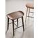 Norr11 NY11 Oak/Dark Brown Bar Stool 65cm