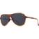 Sunski Foxtrot Polarized Caramel Midnight