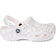 Crocs Toddler Classic Starry Glitter Clog - White/Silver