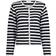 Neo Noir Limone Stripe Knit Jacket - Navy/White