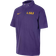 Nike Men's LSU Tigers Coaches Quarter-Zip Short Sleeve Jacket