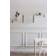 Gejst Nivo H Large Light Oak-White Hyllsystem 169.5x38.5cm