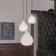 Halo Design Drops White Pendel ∅ 17cm