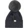 mp Denmark Oslo Wool Beanie - Dark Gray Melange (97502-497)