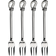 Gourmet Settings Cocktail Fork 14cm 4pcs