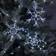 Lights4fun Snowflake White Christmas Lamp ∅ 17cm 3pcs