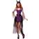 Widmann Seductive Purple Witch Costume