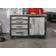 Massivmoebel24 Heavy Industry Grey Buffet 120x92cm