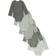 Hanes Baby's Long Sleeve Ultimate Flexy Bodysuits 5-pack - Grey Stripe