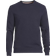 Lands' End Men's Serious Sweats Crewneck Sweatshirt - Strahlend Marine