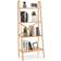 Costway 4-Tier Natural Book Shelf 58"